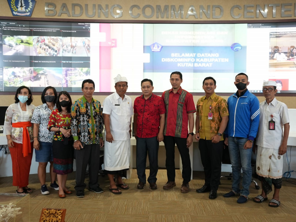 Dinas Komunikasi Dan Informatika Kabupaten Kutai Barat Mengunjungi